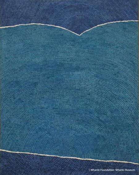 KIM Whanki, 〈17-VIII-73 #317_1973〉, Oil on Cotton, 264x209cm, ⓒWhanki Foundation