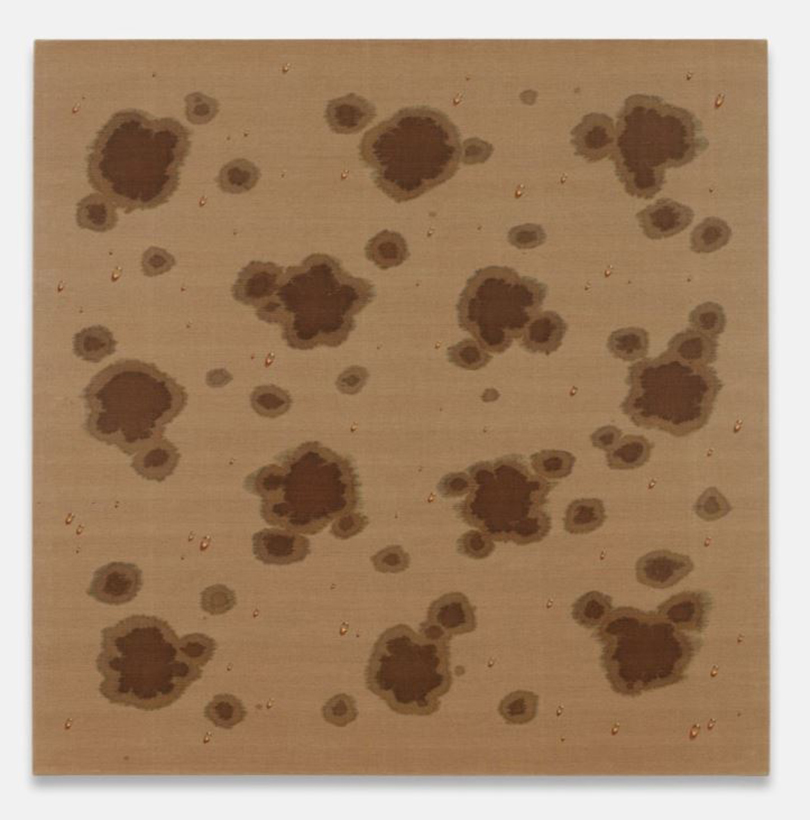〈Waterdrops〉, 1980. oil on canvas, 150×150cm.