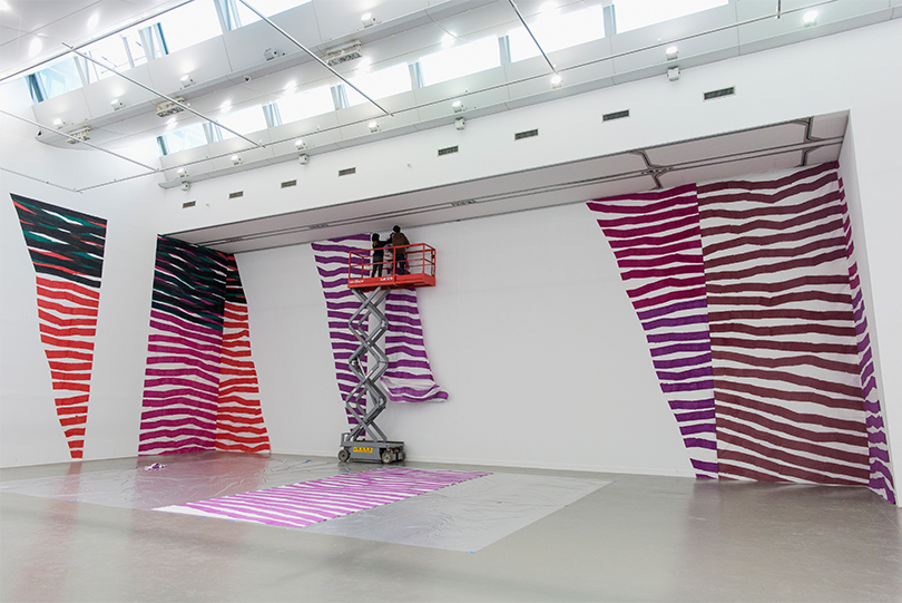 Janos Ber, 〈Untitled〉, 2012-2018. acrylic on canvas