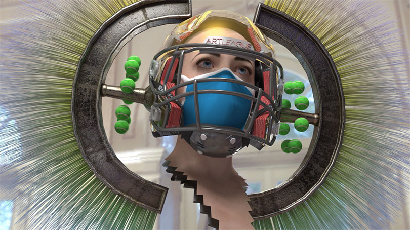 Baden Pailthorpe, 〈Pitch Deck〉, Single channel video, 5min 15sec, 2017