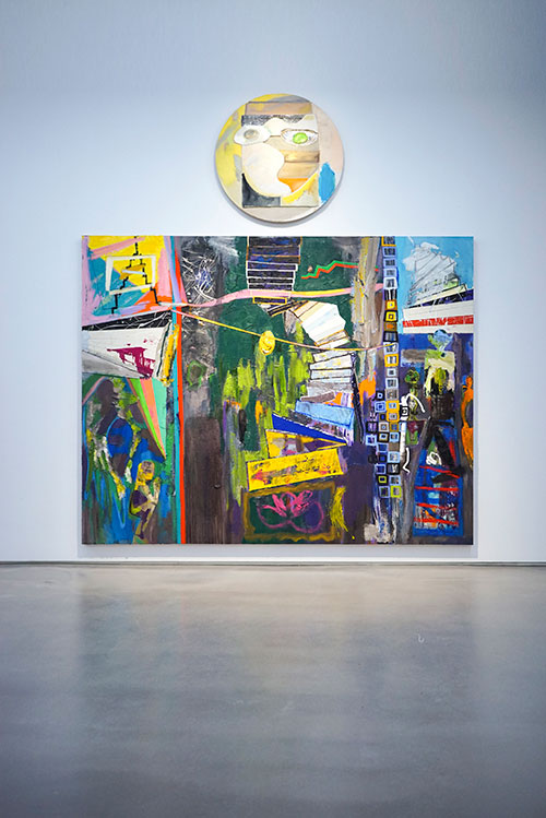 백경호, 〈Flower Grave – 2〉, 2018. 오일, 퍼티, 린넨에 콜드 왁스, 205x260x87cm(D) Ⓒ아라리오갤러리