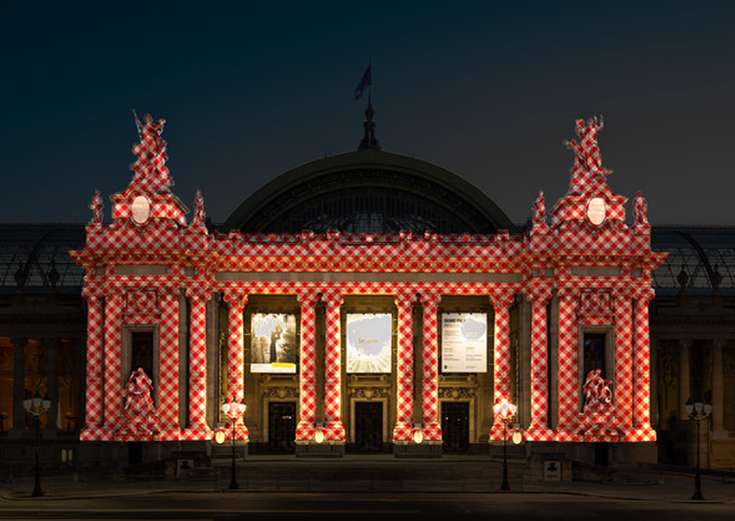 Camille Scherrer, 〈Projet facade Paris Art fair〉,  2018 ⒸCamille Scherrer