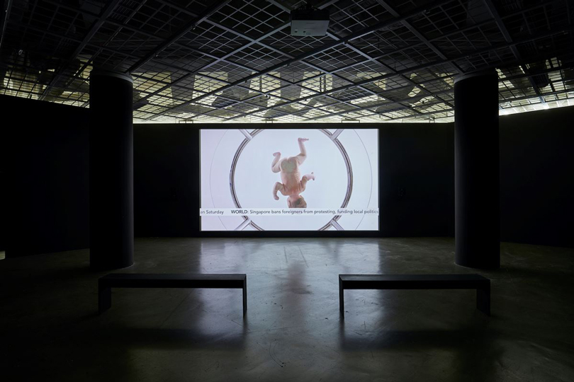 Camille Henrot, Saturday (2017). Exhibition view: Saturday, Tuesday, Art Sonje Center, Seoul (23 July–13 September 2020). Courtesy Art Sonje Center. Photo: Yeonje Kim.