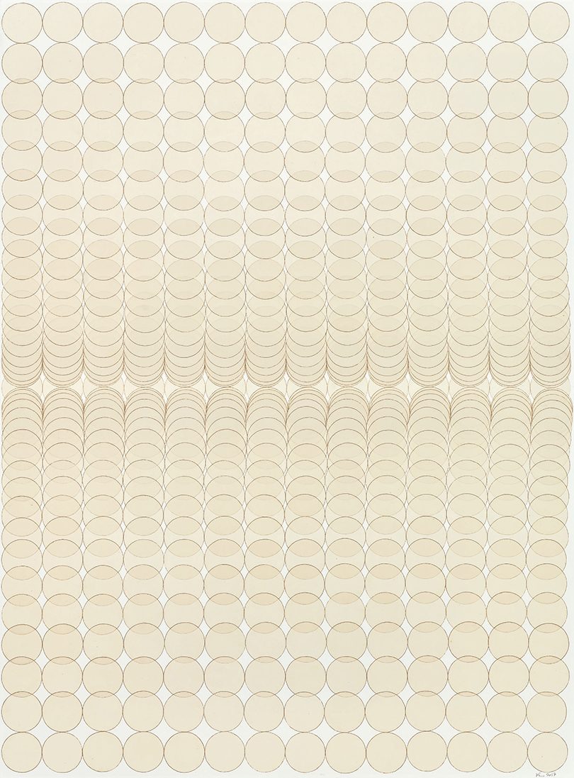 〈Insight〉, 2017. Mixed media on Hanji, 193 × 142.5 cm