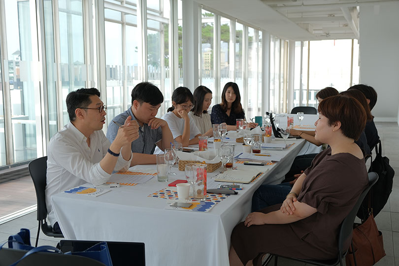 좌담회 사진. 미술세계 제공