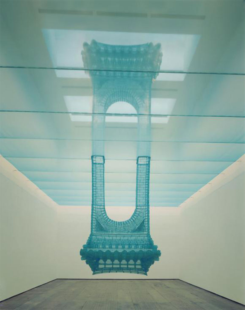 서도호_투영 Reflection1_폴리에스터 천,금속 틀_2005~2011