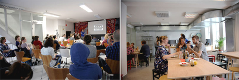 더치 아트 인스티튜트의 다이 위크(DAI WEEK) 모든 학생과 교수진, 게스트 멘토 등이 모여 학기 최종심사를 위한 3일간의 릴레이 프레젠테이션을 진행한다.