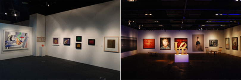 홍콩경매 서울 프리뷰 전시전경