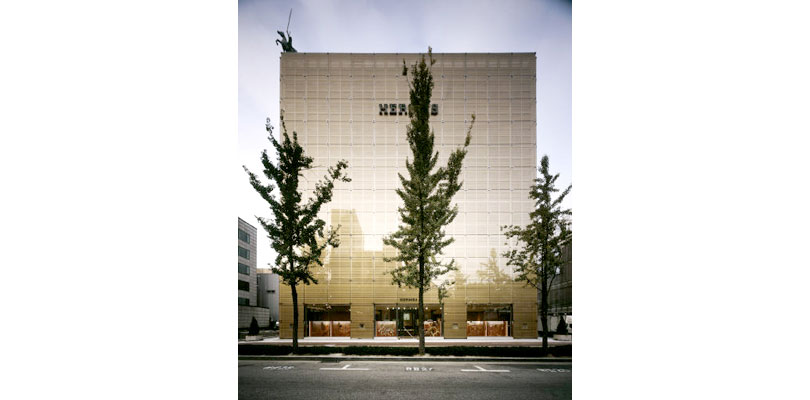 도산공원에 위치한 메종 에르메스 전경, ⓒ내일뉴스