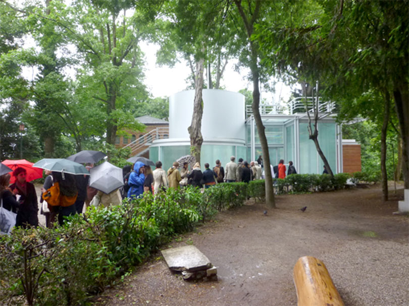 김수자 Kim Soo-ja_호흡:보따리_2013_한국관 전시 및 외관 풍경