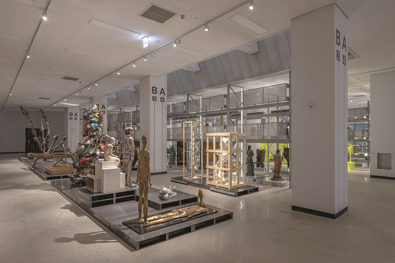 국립현대미술관 청주관 개방수장고 소장품 설치 전경 이미지 제공: 국립현대미술관. 사진제공 퍼블릭아트