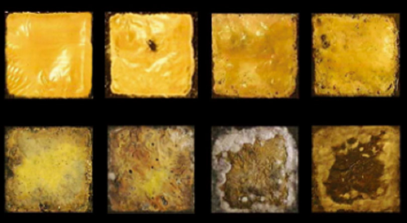 함양아, 〈치즈〉, 1996-1997. 싱글채널 비디오, 147시간의 녹화.