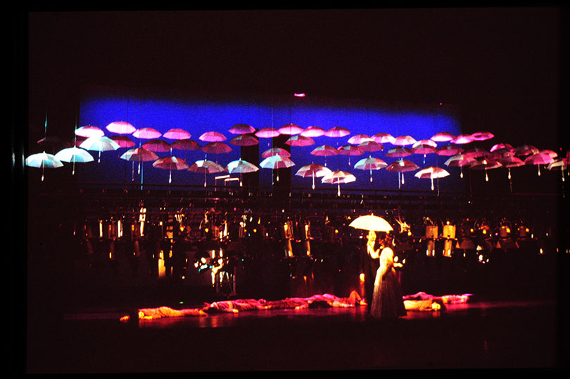 김구림, 살풀이 8(Exorcism 8), 1988. 호암아트홀.