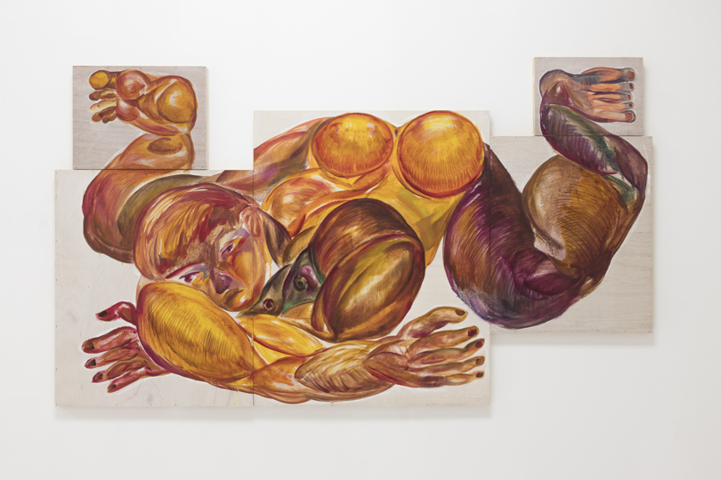 임창곤 〈비어 있는 남자〉 패널에 유채 46.5×76cm 2019 사진제공 아트인컬처