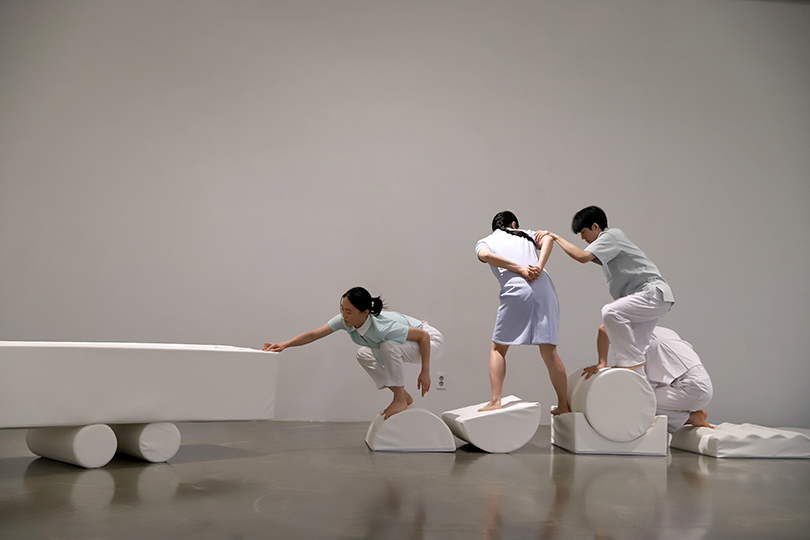 Human Beings Don't Spring Up Like Mushrooms, 2021, live performance, 25 min.