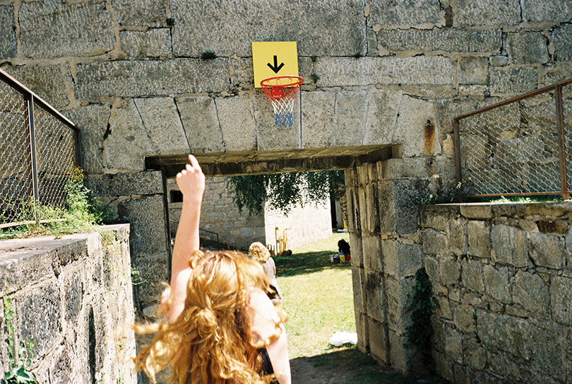 For The Buzzer Beater, 2018, video installation, 9’ 34’’