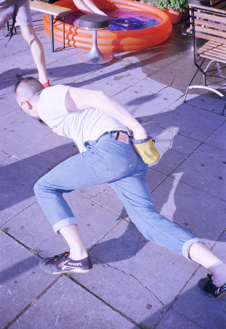 To Move Horizontally in a Vertical Manner, 2019, performance, video installation