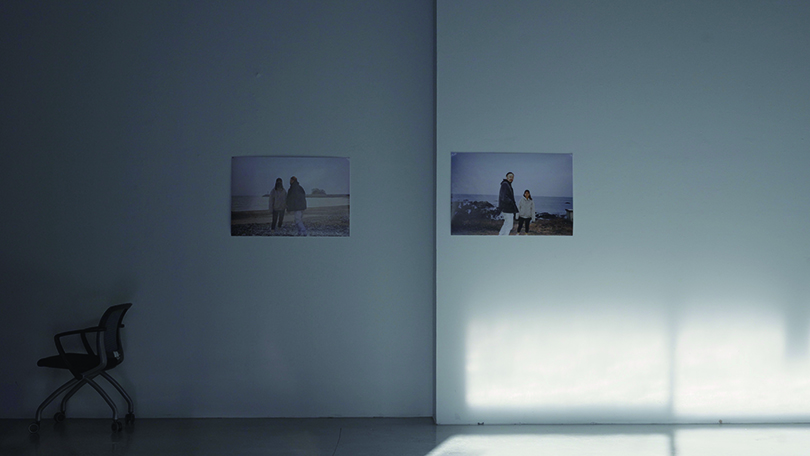 You Can't Put Out This Fire, 2021, performance video (14 hours), books, photographs, 6 partition walls with wheels, dimensions variable