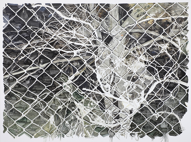 Borderline, 2014, oil on canvas, 151×202 cm