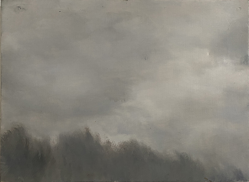 before the storm, 2012, oil on canvas, 41x32cm