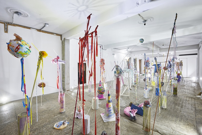 Swinging, 2018, 설치, 가변설치. 이미지 제공: 우한나.