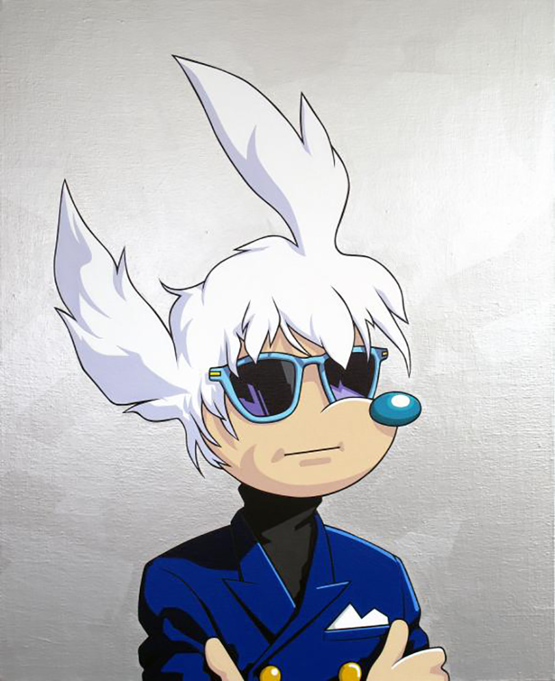 Lee Dongi_WARHOL_acrylic on canvas_80x65cm_2011