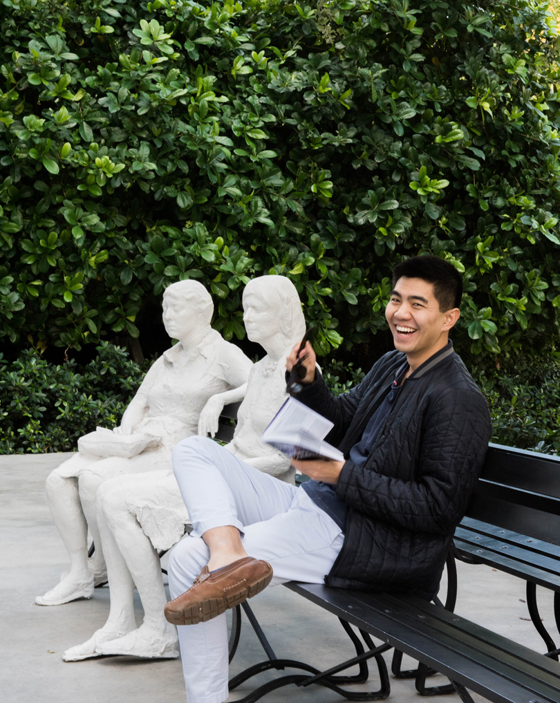 Gary Yeh is founder of new art media company, ArtDrunk. He had been ranked 10 Art Influencer by Artnet in 2018 and his Instagram account @artdrunk has over 94.4k followers. Image provided by Gary Yeh. 