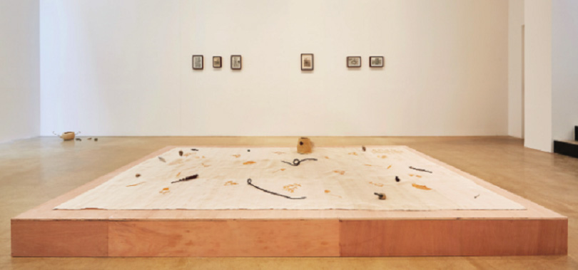 A view of Kang Seung Lee’s 《Garden》 exhibition. Image courtesy of ONE AND J. Gallery.