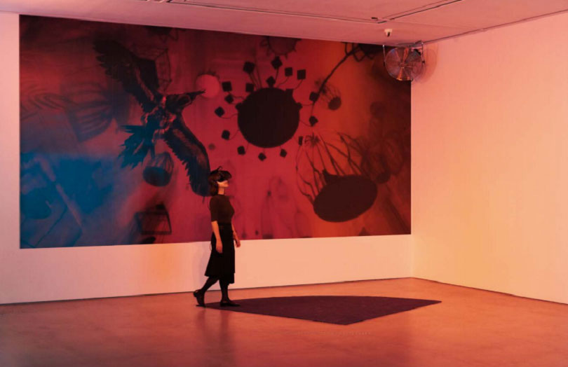 Kwon Hayoun, 〈Bird Lady〉, 2017. A view of the exhibition 《Close Yet Unreachable》 (Feb. 2–May 5, 2019) at Arario Gallery Shanghai.