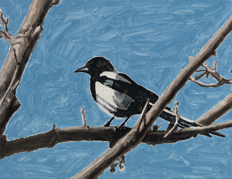 Winter_31.8×40.9cm_oil on canvas_2018. Image courtesy of Incheon Art Platform